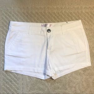 White No Boundaries Shorts